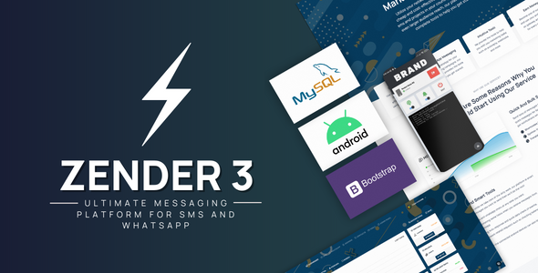 Zender – Messaging Platform for SMS, WhatsApp & use Android Devices as SMS Gateways (SaaS)