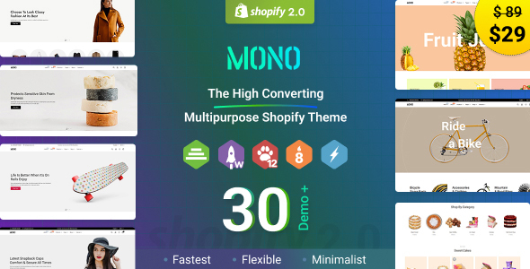 Mono – The Subsequent Generation Shopify Theme OS 2.0