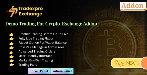 Tradexpro Demo Procuring and selling – Crypto Alternate Addon