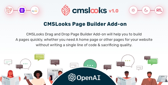 CMSLooks Online page Builder Add-on