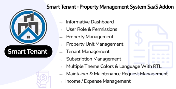 Orderly Tenant – Property Administration System SaaS