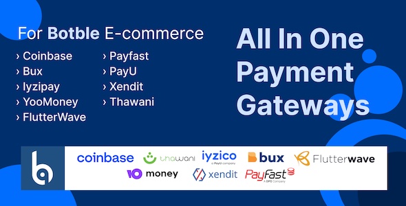 Extra charge gateways for Botble eCommerce