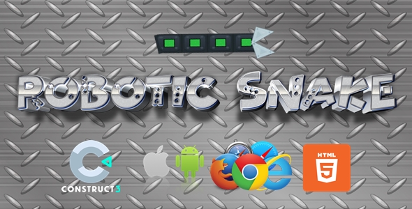 Robotic Snake – Casual Sport – Desktop/Cell – HTML5