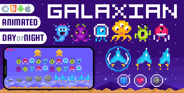 Galaxian – HTML5 Sport,Invent 3