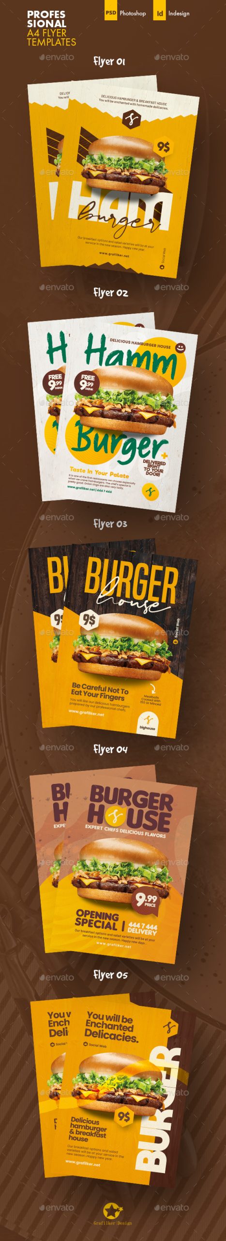 Burger Dwelling Bundle Templates