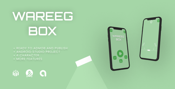 WareegBox – Android Game – Buildbox Classic (Analytics + Admob + Management)