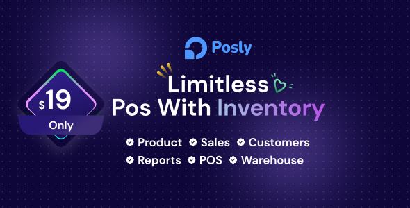 Posly – Pos with inventory Management Map