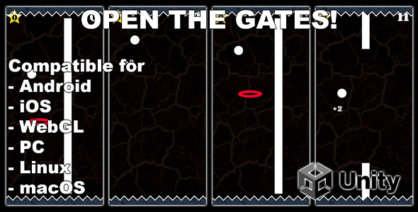 Open The Gates – Solidarity Hyper Informal Game For Android and iOS