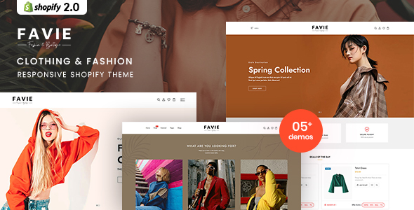 Favie – Clothes & Type Responsive Shopify 2.0 Theme