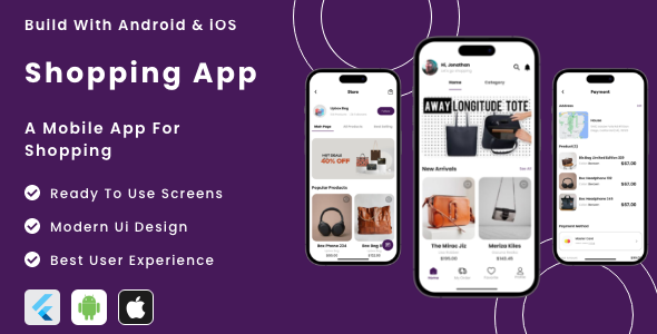 Browsing App – Flutter Mobile App Template