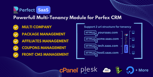 Supreme SaaS – Highly fine Multi-Tenancy Module for Perfex CRM