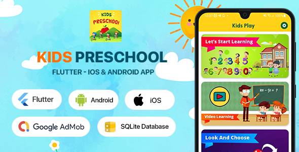 Kids Preschool – Flutter App