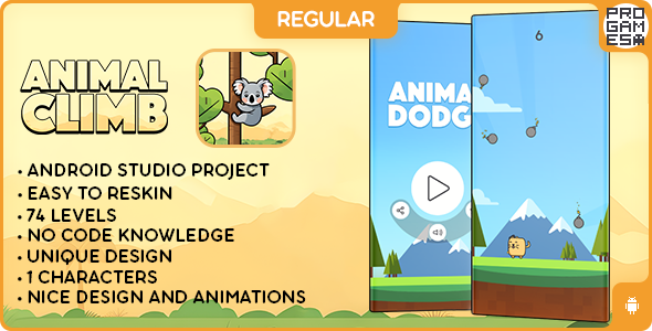 Animal Climb (REGULAR) – ANDROID – BUILDBOX CLASSIC sport