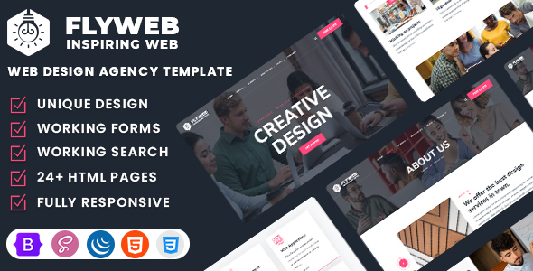 Flyweb – Web Method Company HTML Template