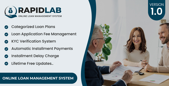 RapidLab – On-line Mortgage Administration System