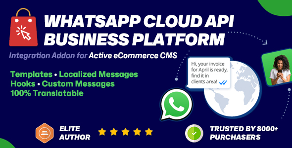 WhatsApp Replace Platform Integration for Captivating eCommerce CMS – Notifications addon