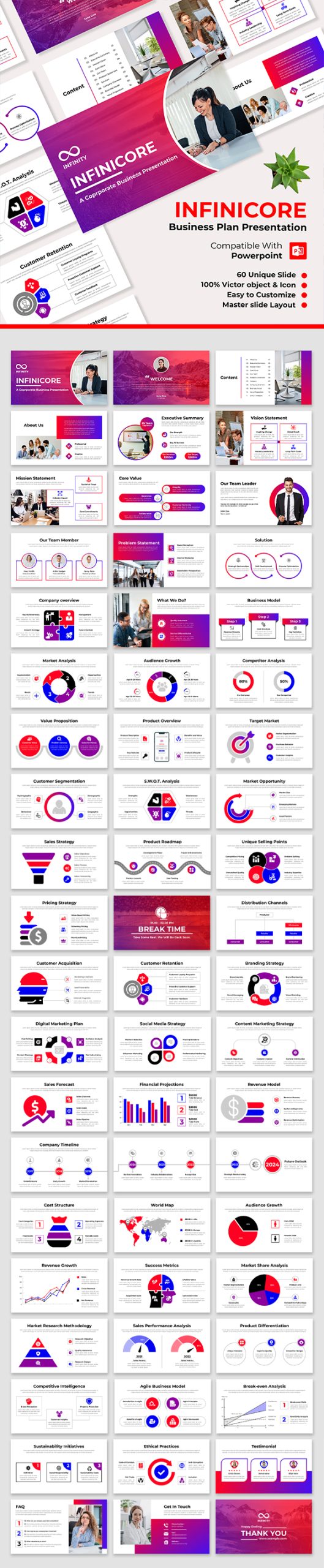 Infinicore Industry Thought Presentation Template