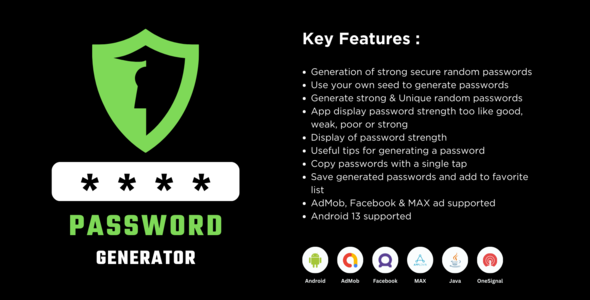 Solid Password Generator