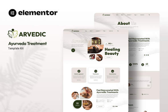 Arvedic – Class Treatment Elementor Template Equipment