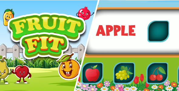 Fruit Fit- Tutorial Recreation – HTML5, Make 3