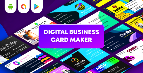 Digital Industry Card Maker – Ingenious Visiting Card Maker – Visiting Card Templates Editor