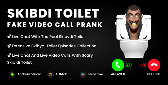 Skibdi Toilet Unfounded Video Call Prank – Toilet Video Call Prank – Unfounded Call with Skibdi Toilet