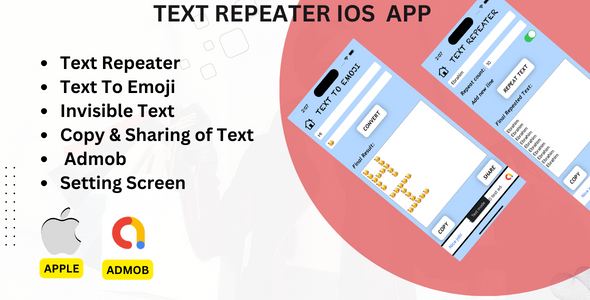 Textual swear Repeater iOS App Sources Code