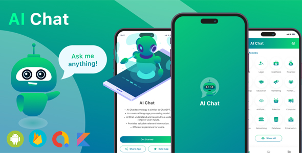 ChatGPT AI Native Android Chat App