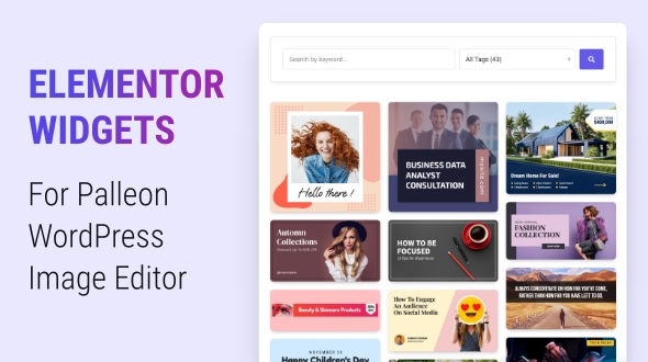 Calumma – Elementor Widgets For Palleon WordPress Inform Editor