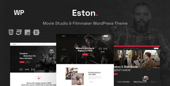 Eston – Film Studio & Filmmaker WordPress Theme