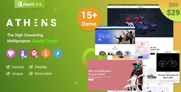 Athens – Multipurpose Shopify Theme OS 2.0