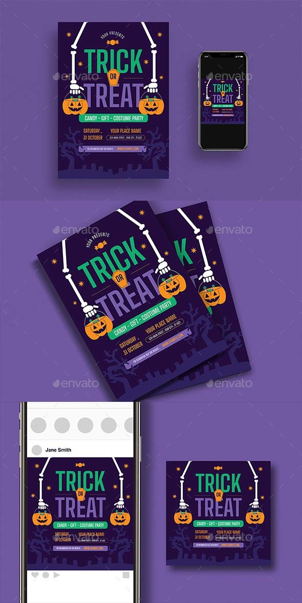 Trick Or Kind out Flyer