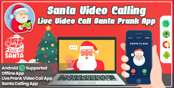 Santa Calling : Name you Santa – Reside Video Calling with Santa Prank App | Android Native Code