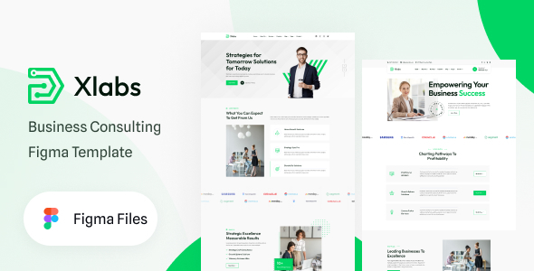 Xlab – Industry Consulting Figma Template