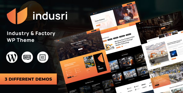 Indusri – Enterprise & Factory WordPress Theme