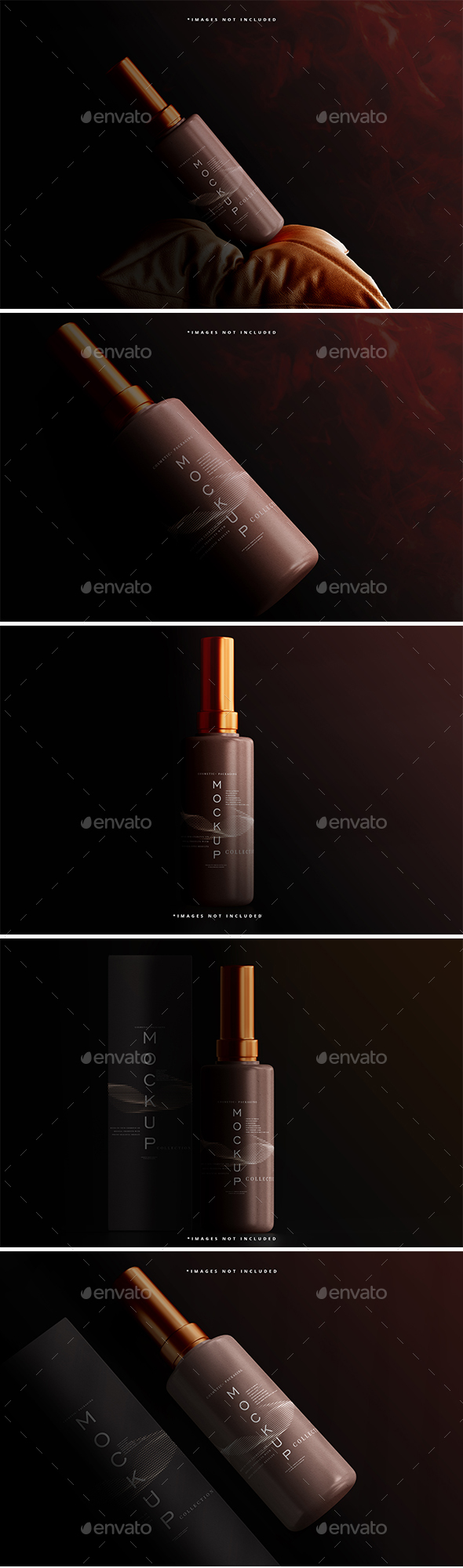 Cosmetic Bottle Mockup