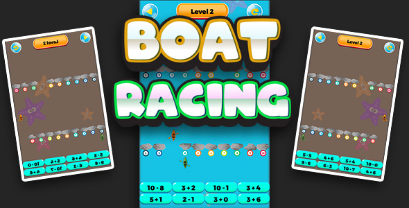 Boat Racing – Inappropriate Platform Math Game