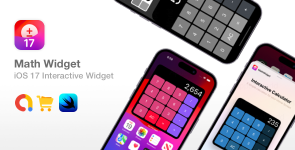Math Widget – iOS 17 Interactive Widget