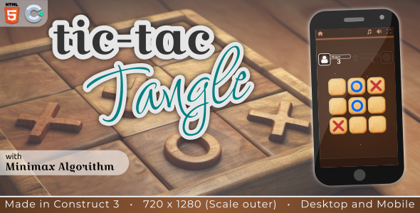 Tic-Tac-Tangle – HTML5 Puzzle game