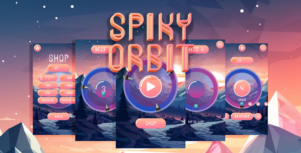 Spiky Orbit Sport Template