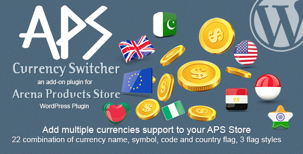 APS Forex Switcher – Add-on for Arena Merchandise – WordPress Plugin