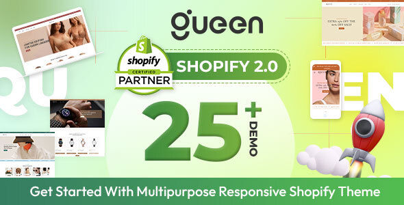 Queen – Multipurpose Responsive Shopify Theme  OS 2.0