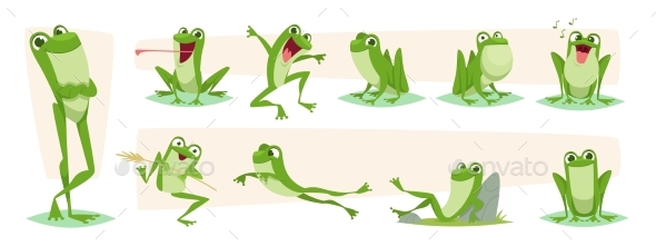 Caricature Frog