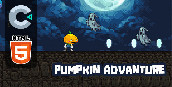 Pumpkin Advanture – HTML5 Game – C3P