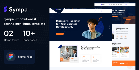 Sympa – IT Solutions & Technology Figma Template