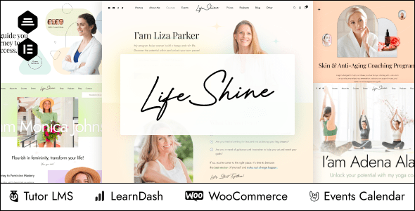 Lifeshine – Teaching Online Classes WordPress Theme