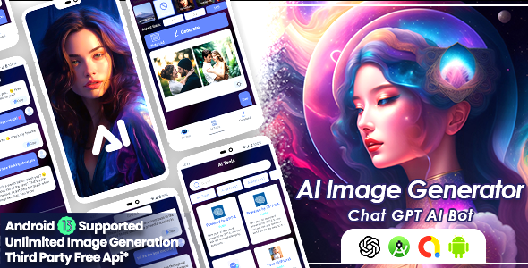 AI Image Generator, Chat GPT Utility, Chat AI, Magic AI Avatars, AI Art Generator, AI Chatbot Assistant