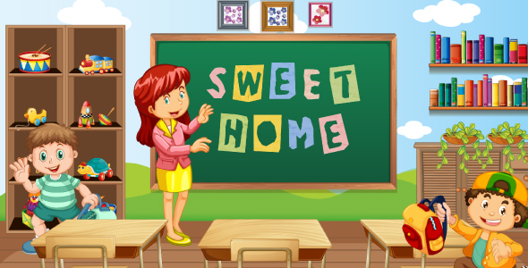 Candy Home Sport- Educational Sport – HTML5, Assemble 3