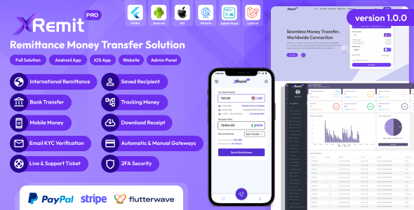 XRemit Pro – Remittance Money Switch Solution