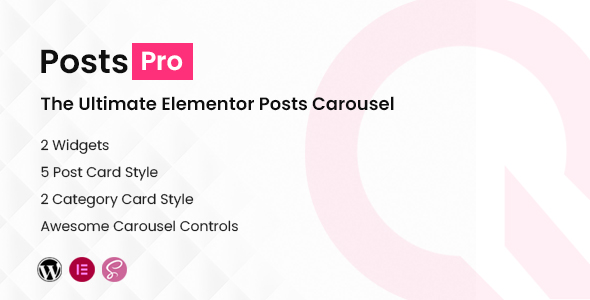 PostsPro – Elementor Posts Carousel